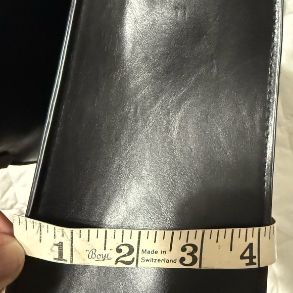 ECOSUSI Convertibl work bag / backpack / laptop bag. Black leather. - Picture 8 of 11